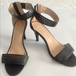 Lane Bryant Black Plus Size Dress Heels 8W